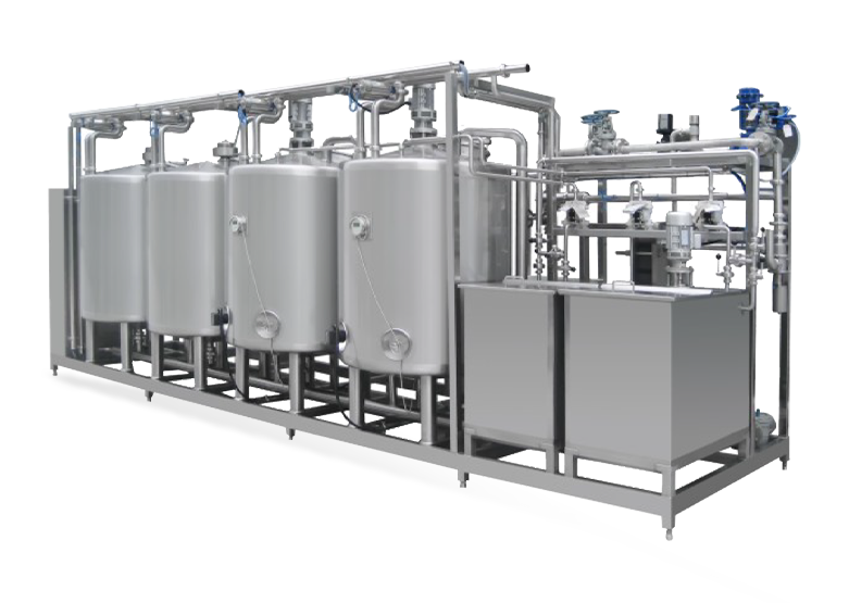 Equipos del sistema de limpieza CIP