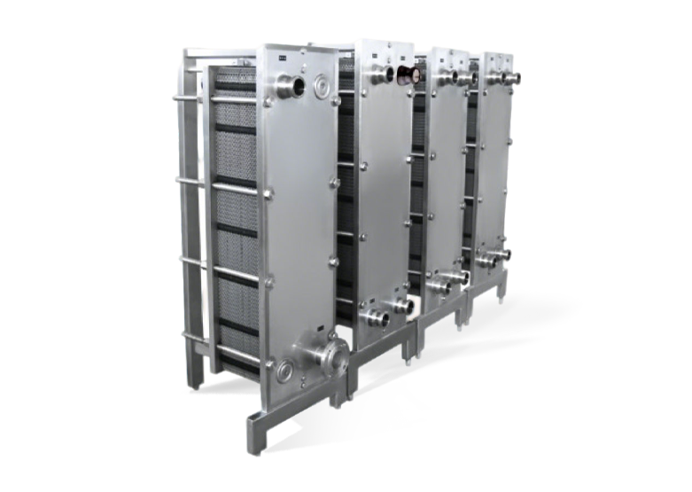 Patín intercambiador de calor