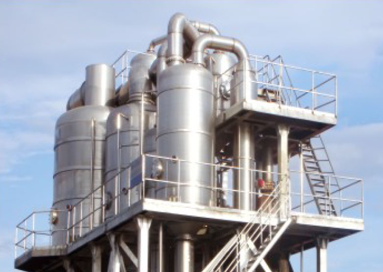 Evaporador de vacío de circulación externa forzada