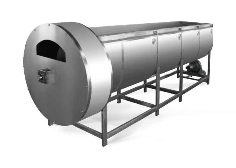 Equipos de precocinado y exprimido en cinta